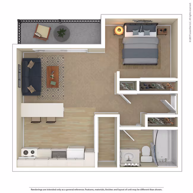 STUDIO E11 floor plan